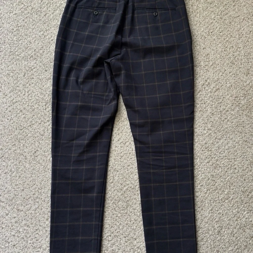 Banana Republic Slim Tapered Plaid Men’s Pants Size 34/32